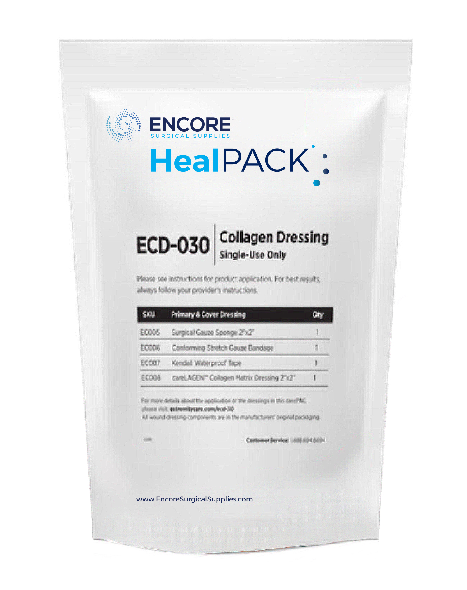 HealPACK collagen dressing kit